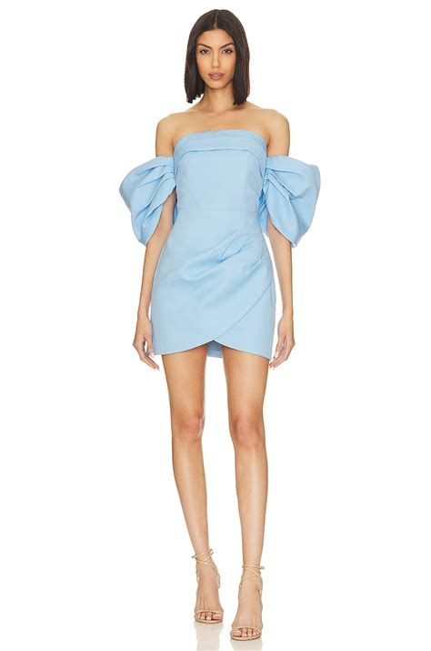 ELLIATT Palladium Dress in Sky Blue .